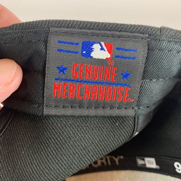 San Francisco Giants MLB Black Orange New Era 9Forty Strapback Hat - Picture 6 of 6